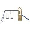 vidaXL Outdoor Playset Impregnated Wood Pine