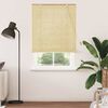 vidaXL Roller Blind with Curtains Manual Nature 120 x 220 cm Bamboo