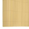 vidaXL Garden Fence Double-Sided Yellow 1.8x3 m PVC