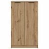 vidaXL Shoe Cabinet Artisian Oak 59x35x100.5 cm Engineered Wood