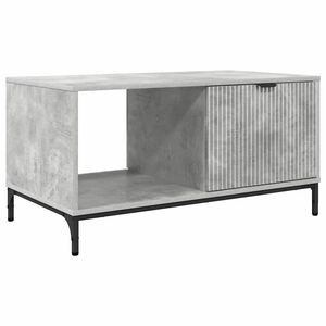 vidaXL Coffee Table Concrete Grey 90 x 49 x 46 cm Engineered Wood