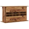 vidaXL Aquarium Stand Old Wood 101x41x58 cm Engineered Wood