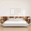 vidaXL Headboard with Cabinet 3 pcs Old Wood Engineered Wood
