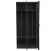 vidaXL Wardrobe Anthracite 80x50x180 cm Steel