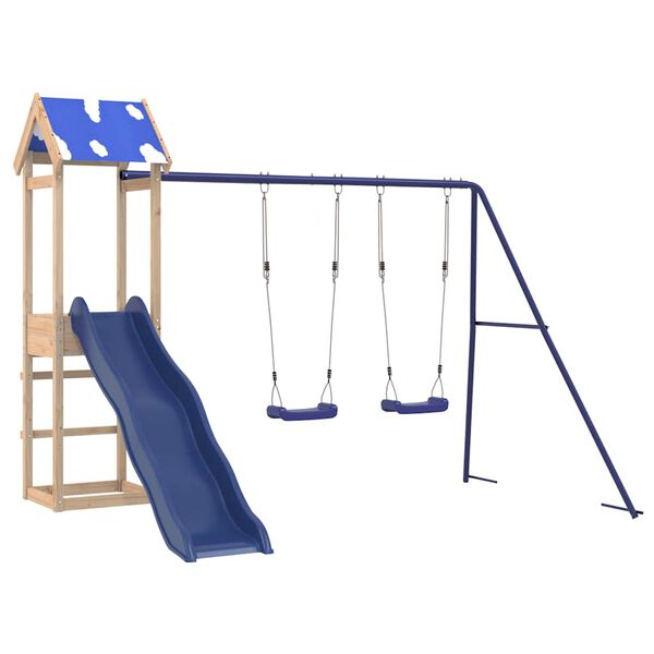 vidaXL Outdoor Playset Solid Wood Pine