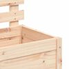 vidaXL Garden Planter with Rack 79x39.5x114 cm Solid Wood Pine