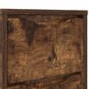 vidaXL Bedside Tables with Drawer 2 pcs Smoked Oak 30.5 x 30 x 43 cm
