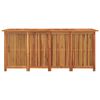 vidaXL Garden Storage Box 200x80x75 cm Solid Wood Acacia