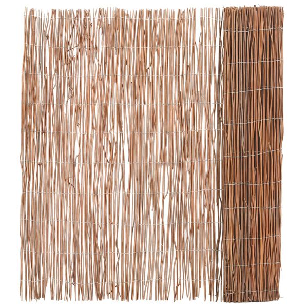 vidaXL Garden Fence Natural Fern 4x1.5 m
