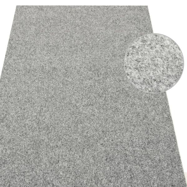 vidaXL Artificial Grass with Studs 2x1.33 m Grey