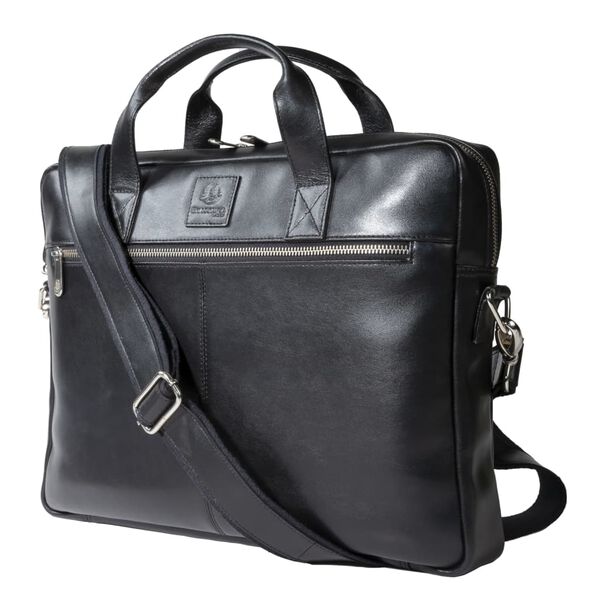 Exacompta Laptop Bag Exactive Genuine Leather