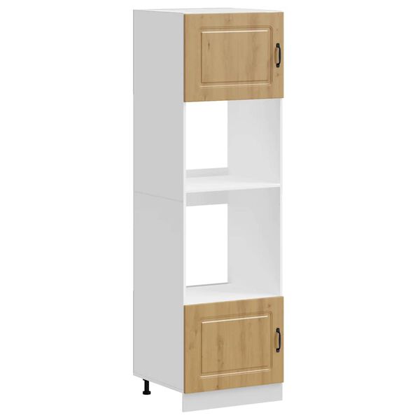 vidaXL Oven Cabinets 2 pcs Kalmar Artisan Oak Engineered Wood