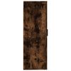 vidaXL Wall Mounted TV Cabinet Smoked Oak 40x34,5x100 cm