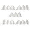 vidaXL Garden Trellis Fences 5 pcs 170x75 cm Willow