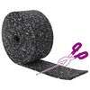 vidaXL Rubber Roller Black 2000 x 10 x 0.8 cm Rubber