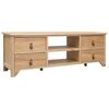 vidaXL TV Cabinet 115x30x40 cm Paulownia Wood