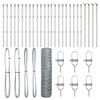 vidaXL Ground Fix Welded Wire Fence 50 x 0.8 m (W x H)