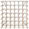 vidaXL Wine Rack for 42 Bottles Solid Pinewood