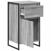 vidaXL Sideboard Grey Sonoma 43 x 36 x 75.5 cm Engineered Wood