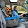 Kurgo Dog Booster Seat Heather Blue and Grey