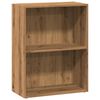 vidaXL Bookcase Artisian Oak 60x30x77 cm Engineered Wood
