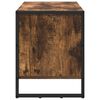 vidaXL Shoe Cabinet Smoke Oak 60 x 35 x 44 cm Engineered Wood