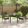 vidaXL Garden Chair 2 pcs Brown 53 x 60 x 85cm Poly Rattan