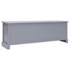 vidaXL Hall Bench Dark Grey 115x30x40 cm Wood