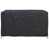 vidaXL Furniture Cover Plain Black 180 x 150 x 85 cm 420D