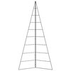 vidaXL Metal Christmas Tree for Decoration Black 210 cm