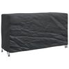 vidaXL Furniture Cover Plain Black 180 x 70 x 90 cm 210D