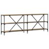vidaXL Console Table Artisian Oak 200 x 30 x 75 cm Engineered Wood