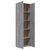 vidaXL Office Cabinet Grey Sonoma 60x32x190 cm Engineered Wood