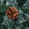 vidaXL Artificial Pre-lit Christmas Tree with Ball Set Pinecones 180 cm