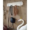 KidsDepot Coat Rack Xavy 51x5.5x9 cm Wood Off-white