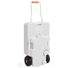 vidaXL Wheeled Water Tank for Camping 30 L Grey