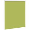vidaXL Roller Blind Blackout Leaves Green 120x130 cm Fabric Width 116.6 cm Polyester
