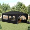 vidaXL Party Tent 3x6 m Anthracite