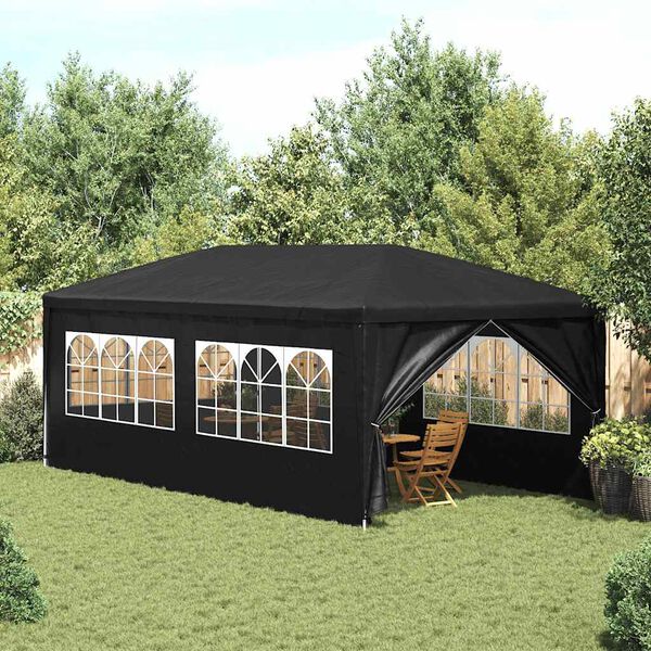 vidaXL Party Tent 3x6 m Anthracite