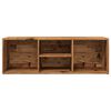 vidaXL Shoe Storage Bench Old Wood 105x35x35 cm Engineered Wood