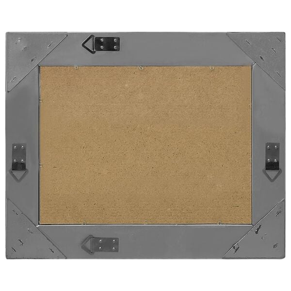 vidaXL Wall Mirror Baroque Style 60x40 cm Black