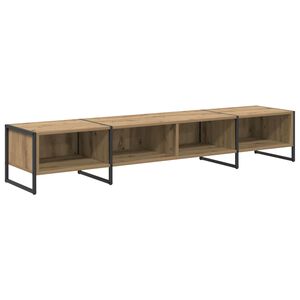 vidaXL TV Cabinet Artisian Oak 170.5 x 36 x 30.5 cm Engineered Wood