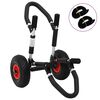 vidaXL SUP Trolley for Surfboard Foldable 45 kg Aluminium