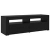 vidaXL TV Cabinet Set 3 pcs Black Oak 270 x 35 x 40 cm Engineered Wood