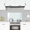 vidaXL Kitchen Backsplash Milk 90 x 50 cm Tempered Glass