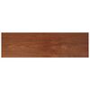 vidaXL Window Sill Brown Wood 120 x 45 x 4.5 cm PVC