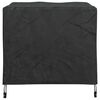 vidaXL Furniture Cover Plain Black 74 x 74 x 60 cm 420D Oxford Fabric