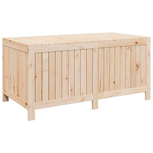 vidaXL Garden Storage Box 359 L Solid Pine Wood 146.5 x 68 x 63 cm