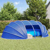 vidaXL Pool Tent Dome Blue 640 x 432 x 205 cm