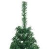 vidaXL Artificial Pre-lit Christmas Tree Green 150 cm PVC